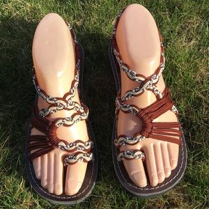 NWOT Handwoven Women’s Summer Sandals Size 6.5
